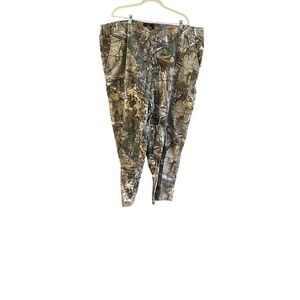 RedHead Camo cargo hunting pants pockets drawstring buckle sides Sz 3XL